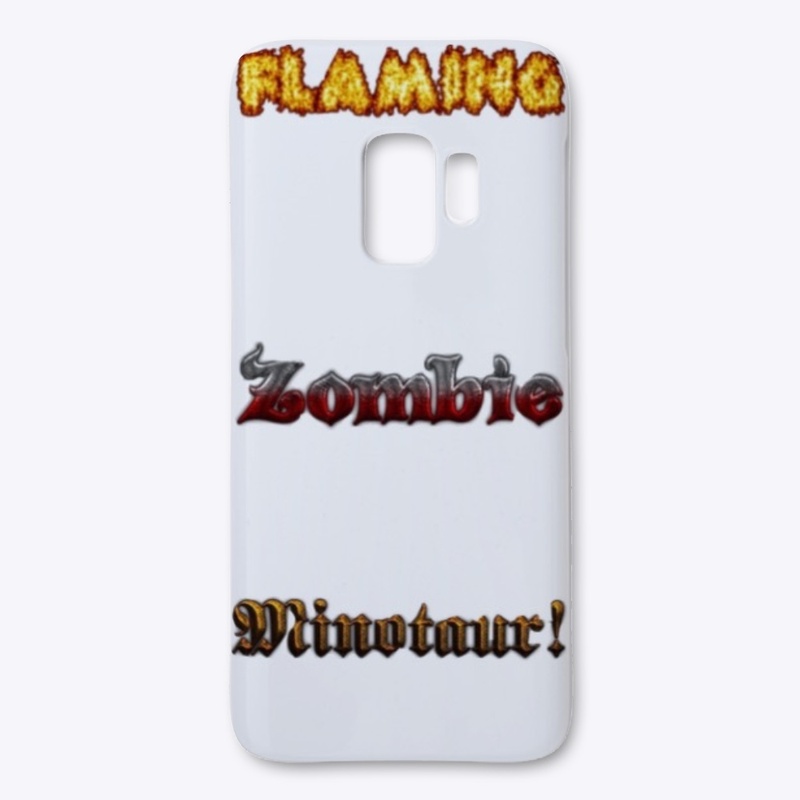 Flaming Zombie Minotaur!