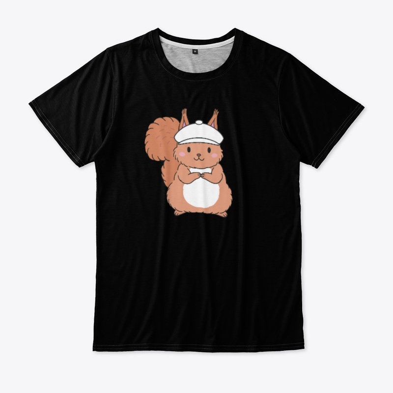 Adorable Squirrel Golfer