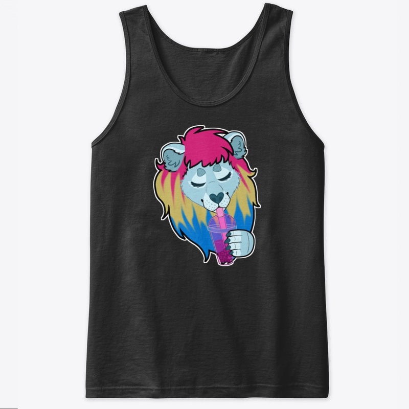Bubble Tea Pride Lion (Pansexual)