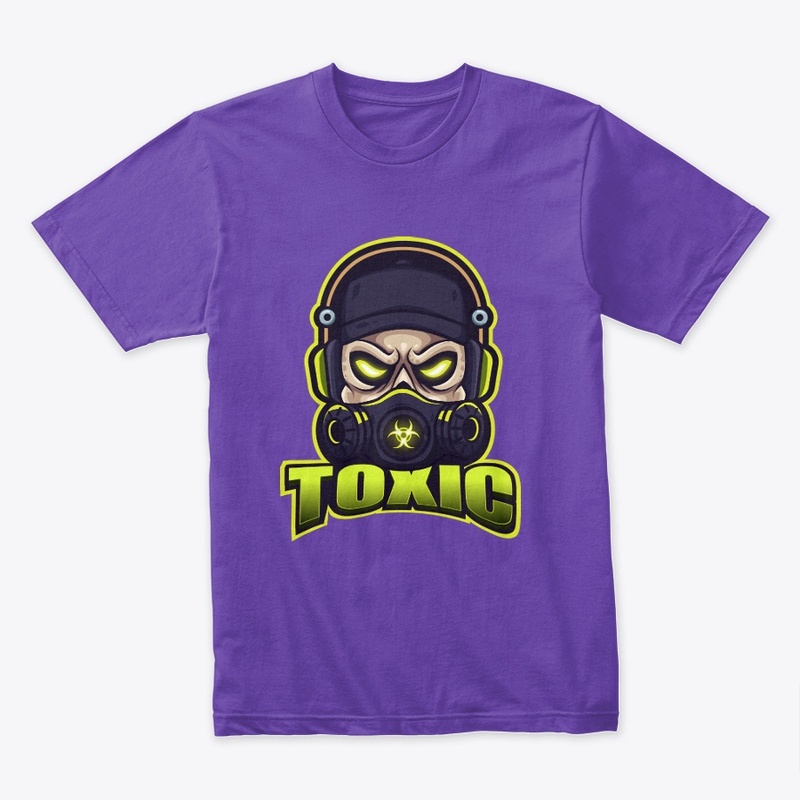 Toxic Skull Sticker