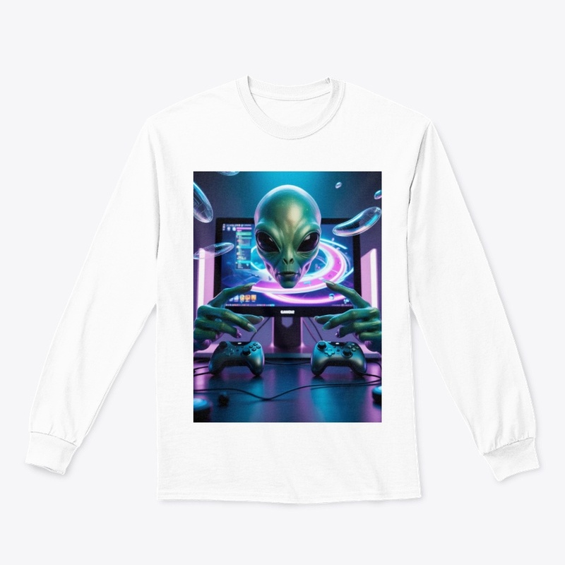 UFO Alien Gamer
