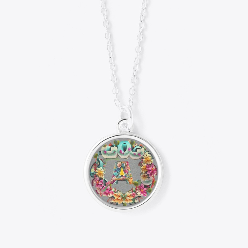 Flowery name's necklace 