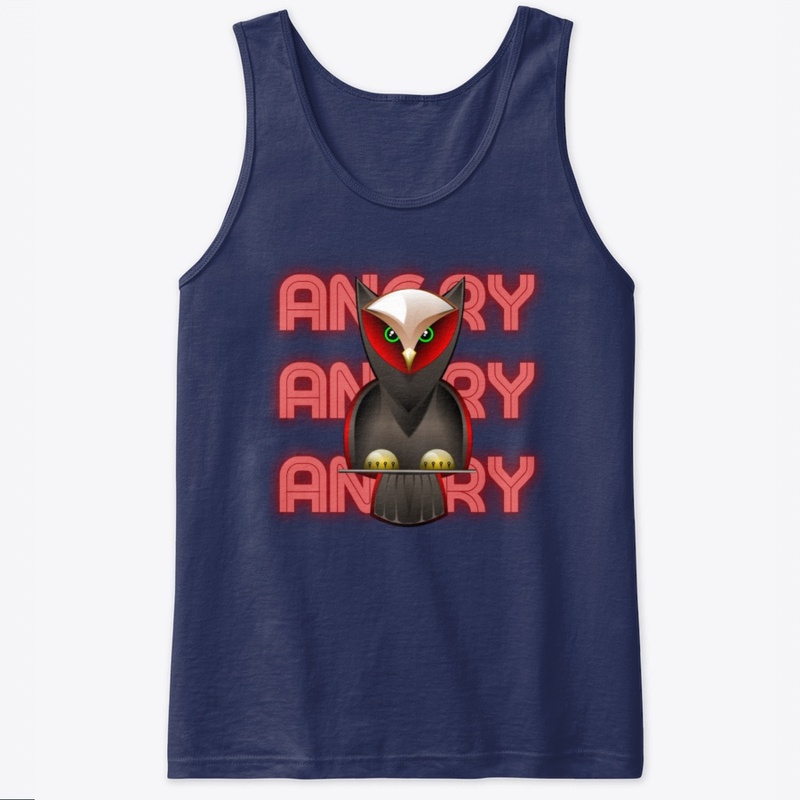 No Sleep Angry Owl