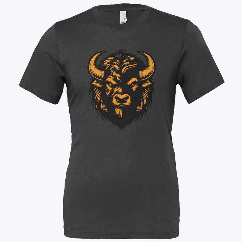Wild Angry Bison