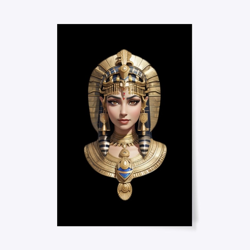 Egyptian Cleopatra head