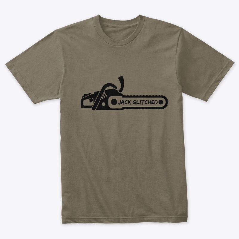 Glitched Chainsaw Logo