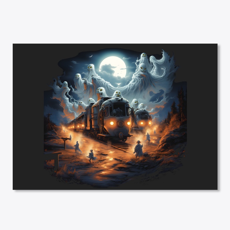 Halloween Train Design