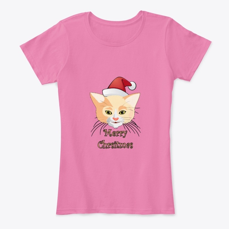 Merry Christmas Cute Kitten