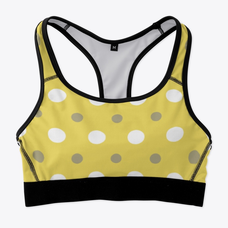 Dotted Sports Bra