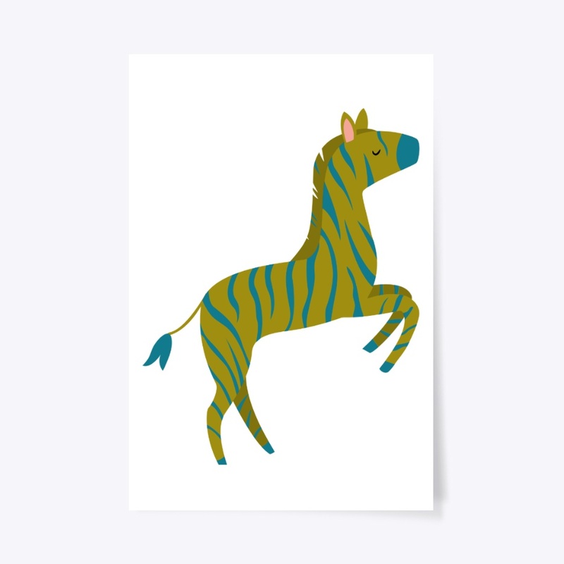 Zebra, baby and children design 