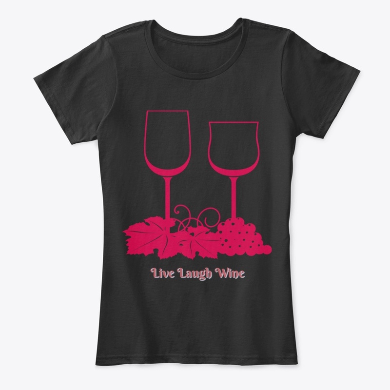 Live Laugh Wine apparel