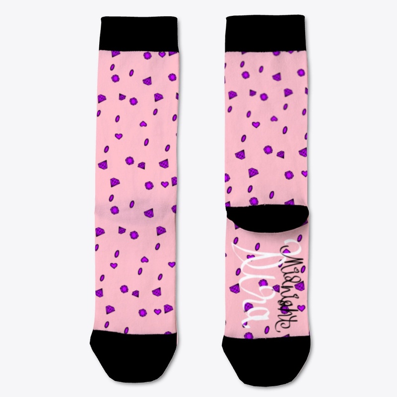 Gem Socks Magenta