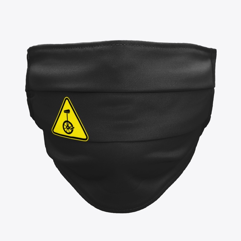 Unicycle Caution Sign Front