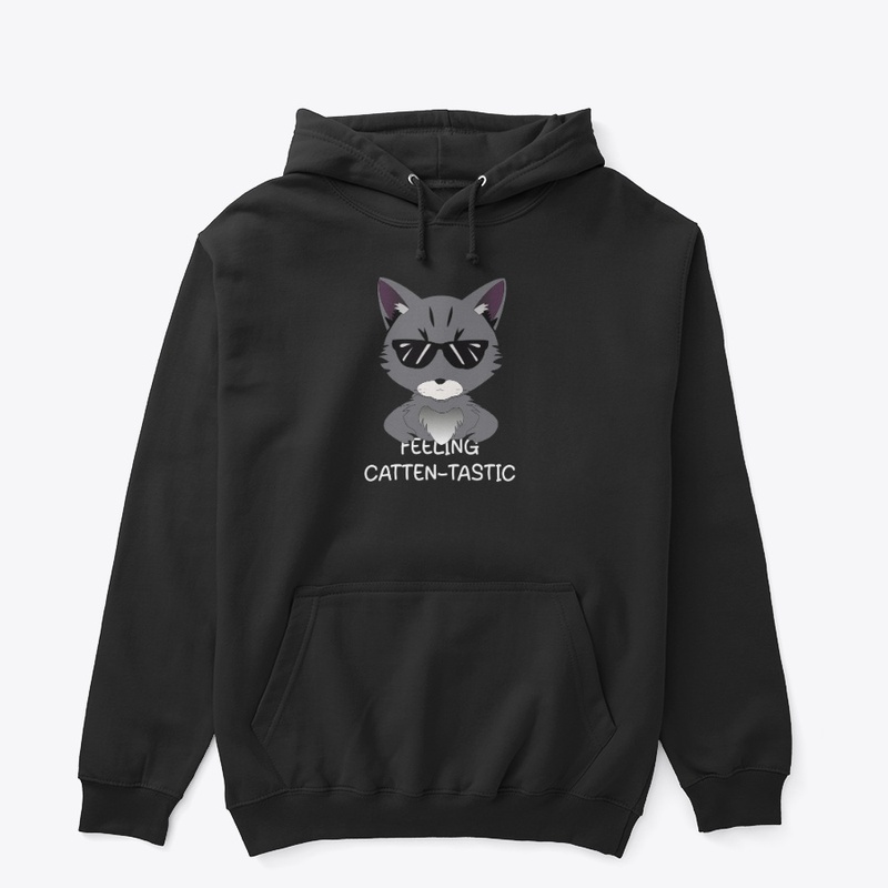 Feeling Catten-tastic cat graphic