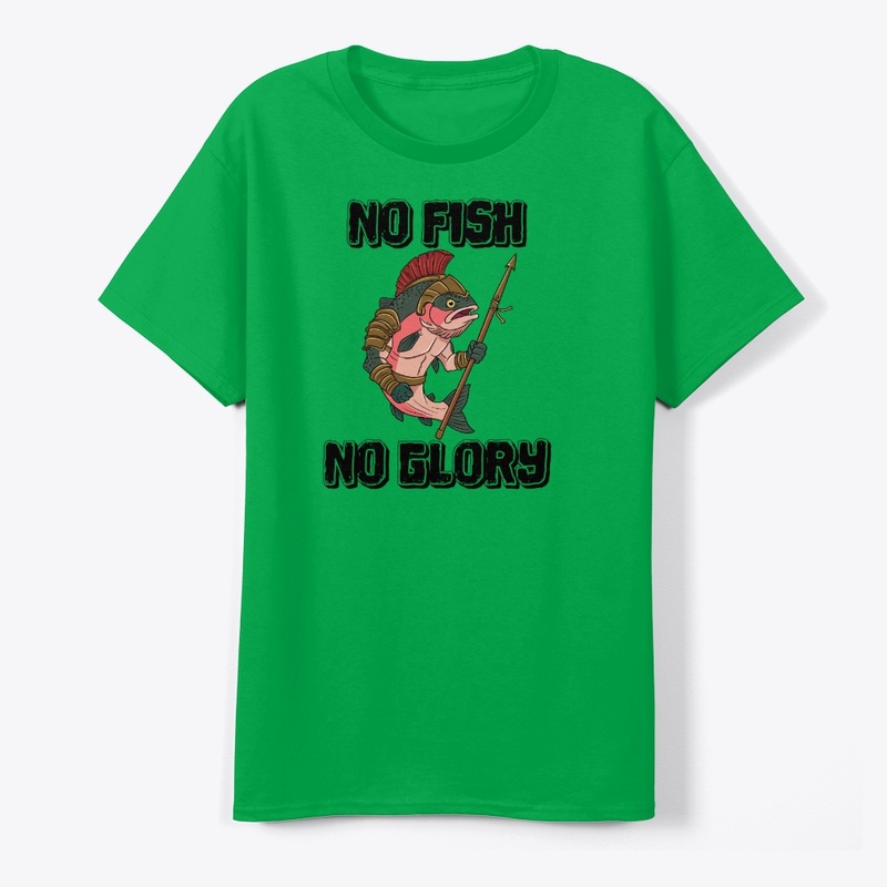 No Fish No Glory - Funny Fishing Design 