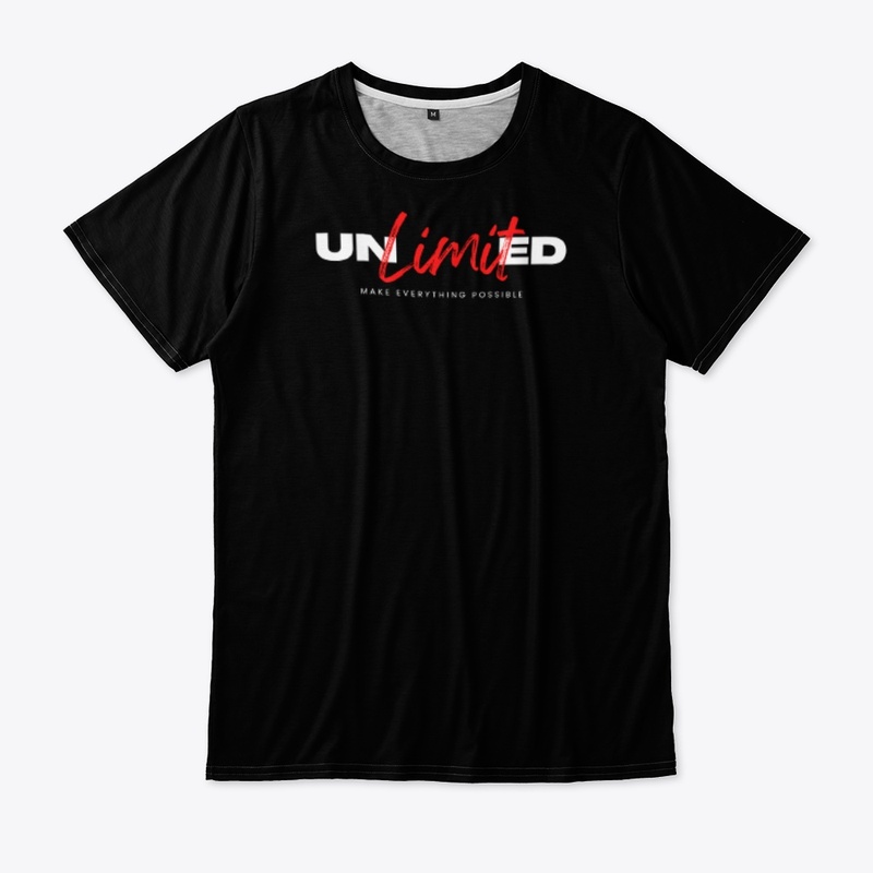 black unlimited t-shirt