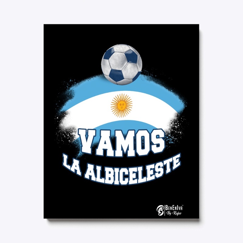 Argentina Supporter Black Shirt 2