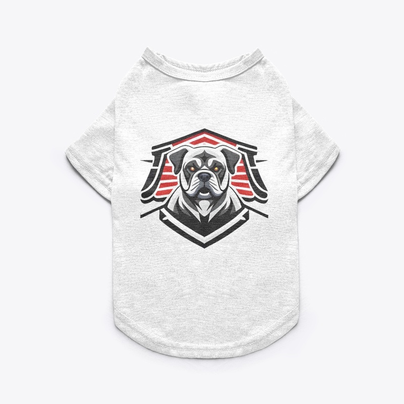 Bulldog tshirt and hoddie (customised)