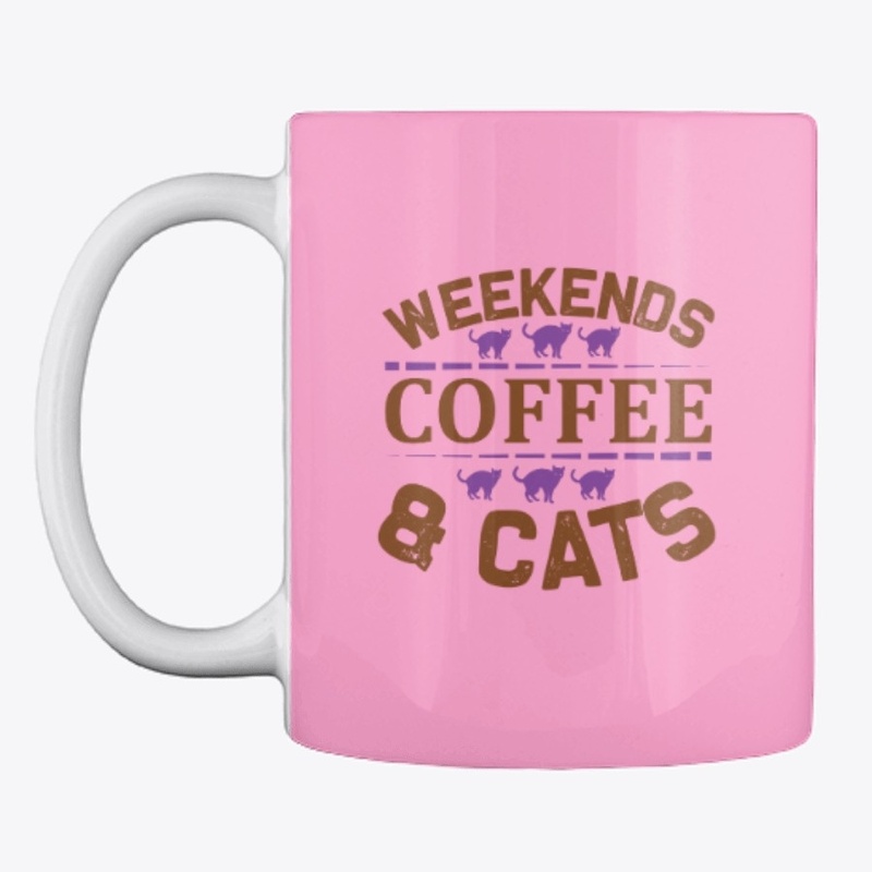 Weekends Coffee And Cats
