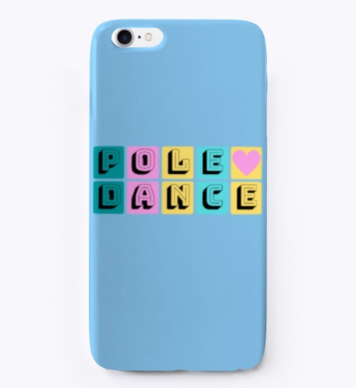 Pole Dance Retro Colors  Text Design