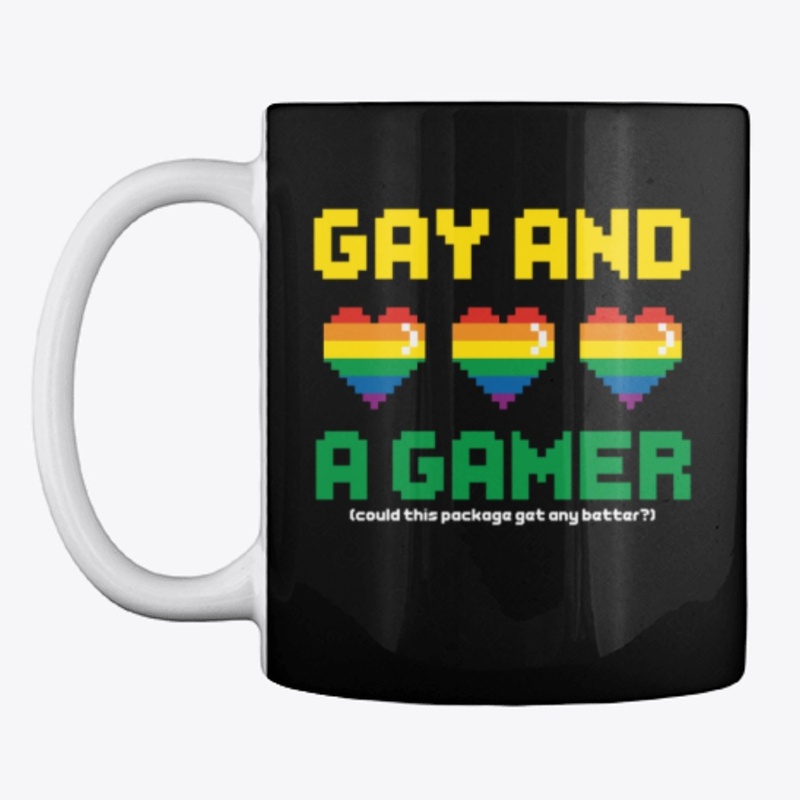 Gay And A Gamer Funny LBGT