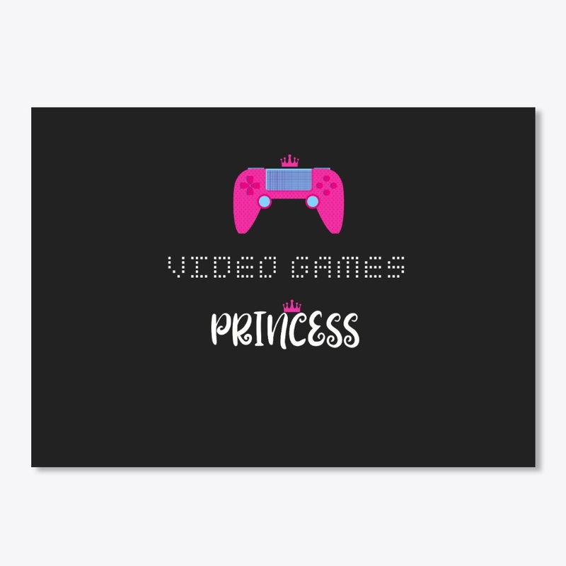 Video games princess, t-shirt