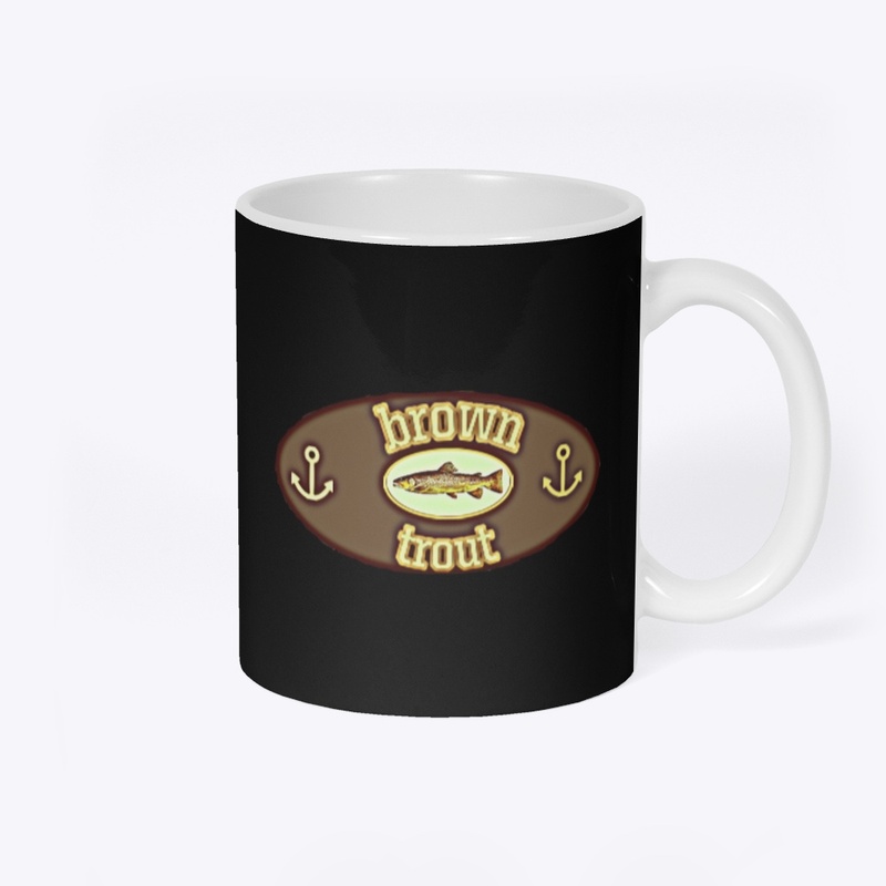 Brown Trout coffee cup