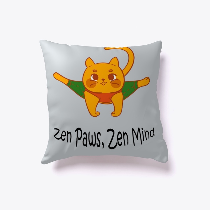 Yoga Cat Asana Zen Mind