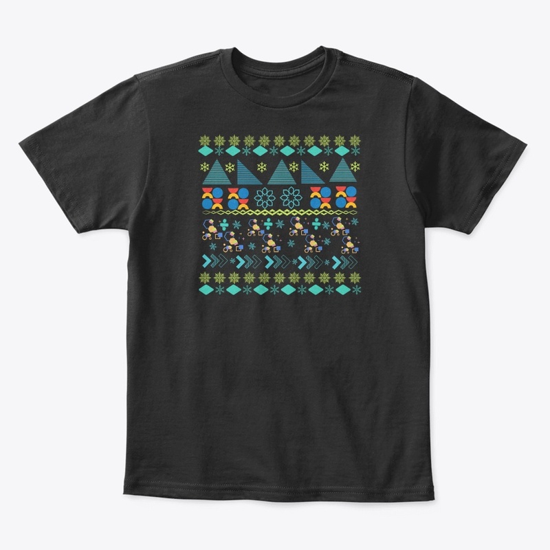 Geometric Ugly Sweater Christmas Pattern