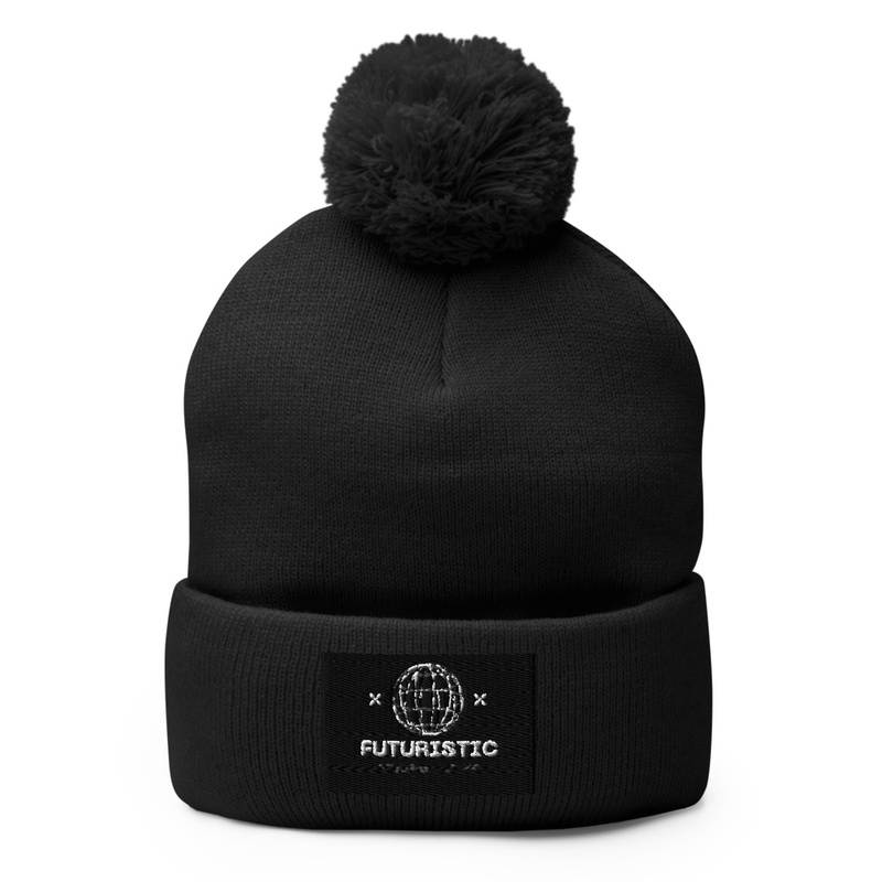  "FUTURISTIC Globe Beanie:Style Borders"