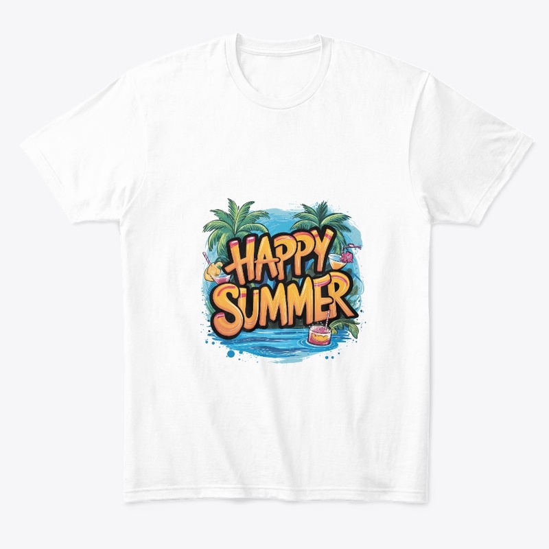 Happy Summer New T-shirt 