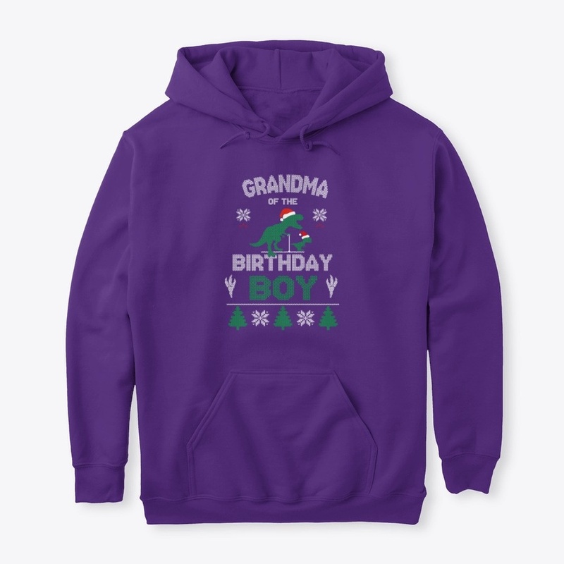 Grandma of the Birthday Boy Matching T-R