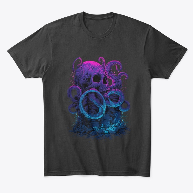 Deep Sea Kraken Skull-V4