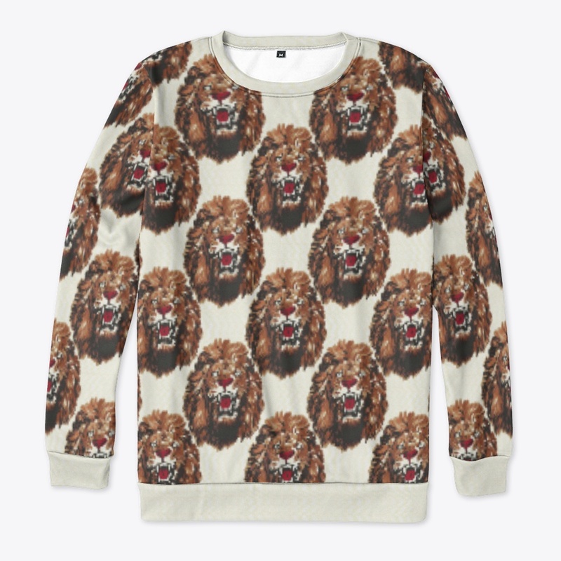 Isiagu (Lion Head) White Background