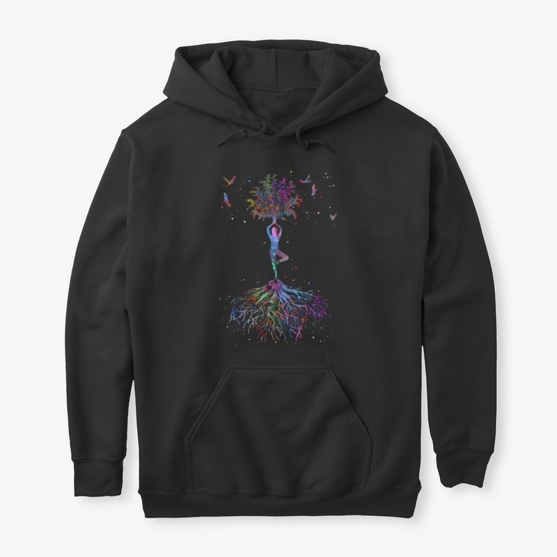 Yoga Meditation Tree Shirt – Hoodie