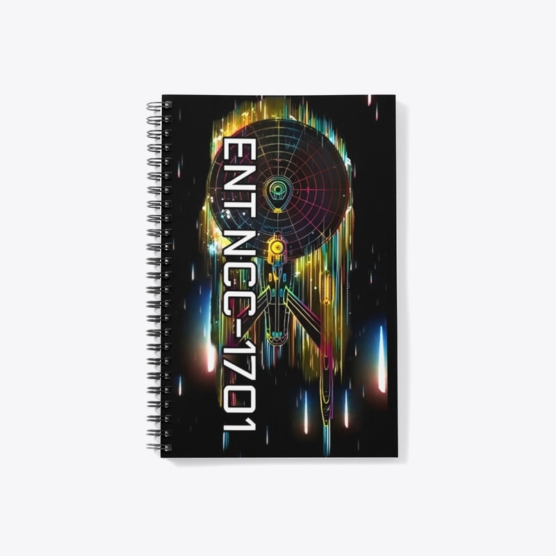 TREK ART ENT NCC-1701 NOTEBOOK