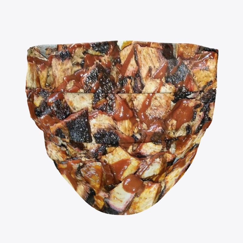 BBQ Brisket Burnt Ends Mask