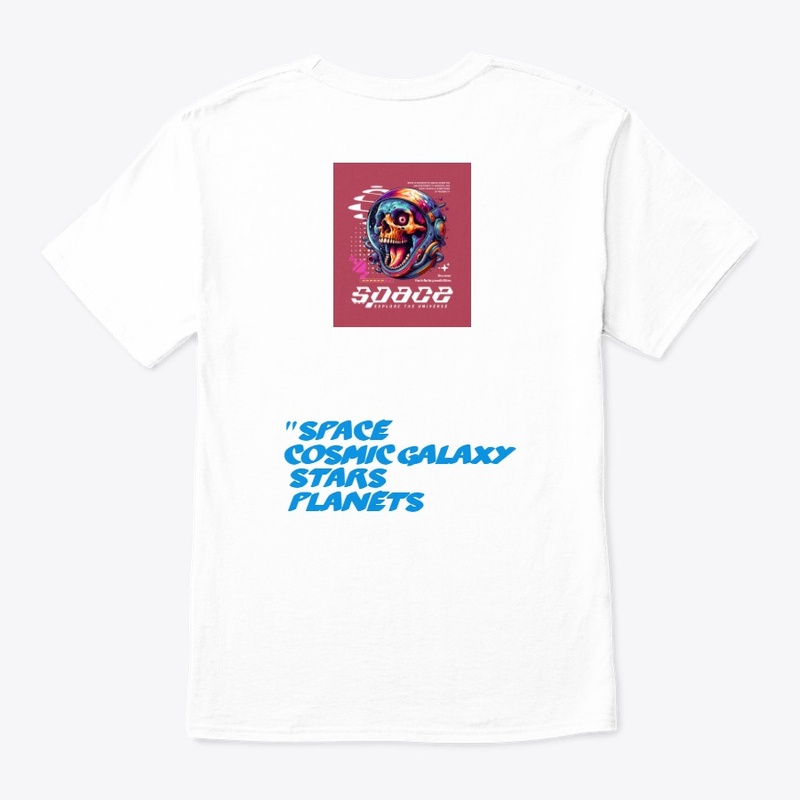 Cosmic Space Adventure T-Shirt Design