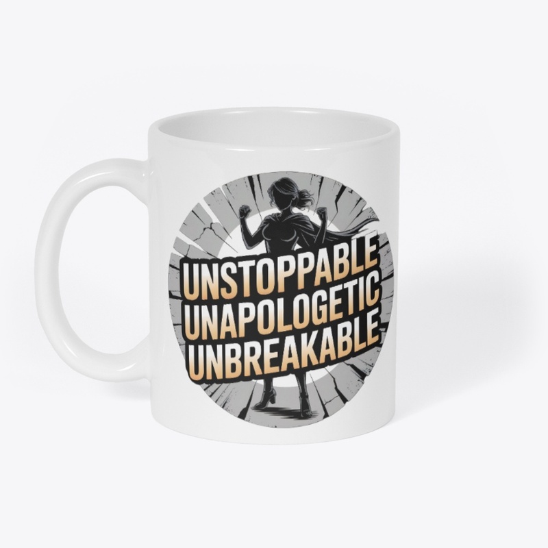 Unstoppable Unapologetic Unbreakable Art