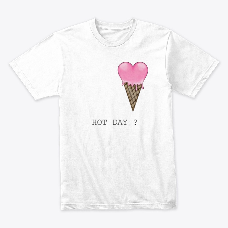 Heart On Ice Cream Cone