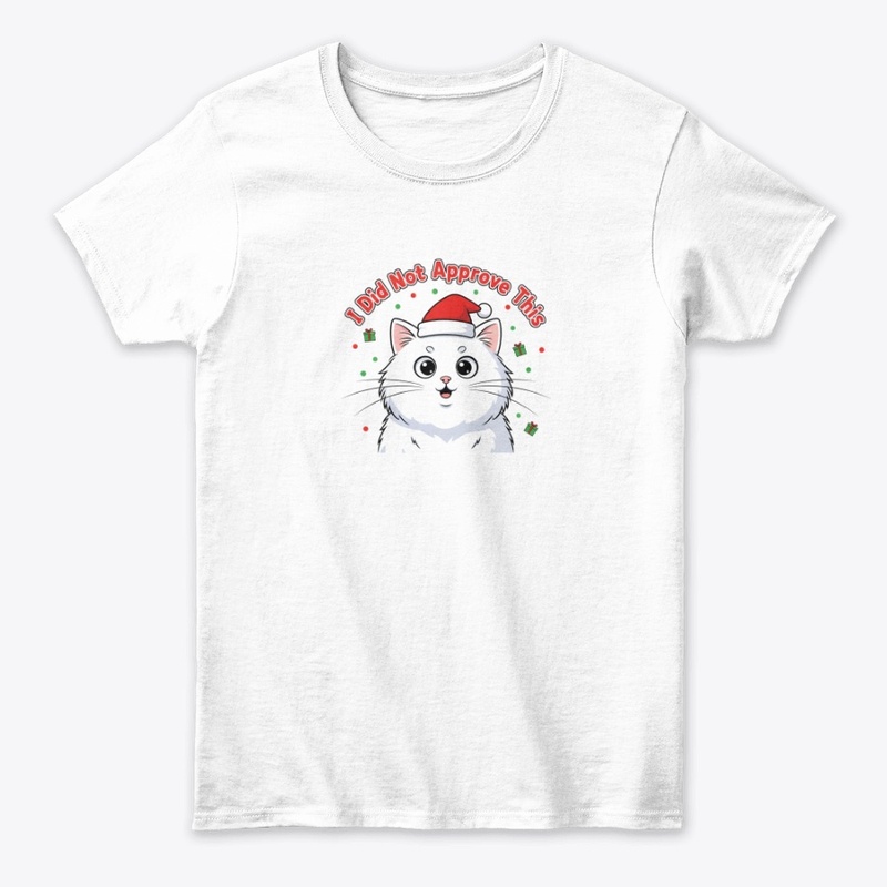 Grumpy Cat Santa Hat Christmas Shirt