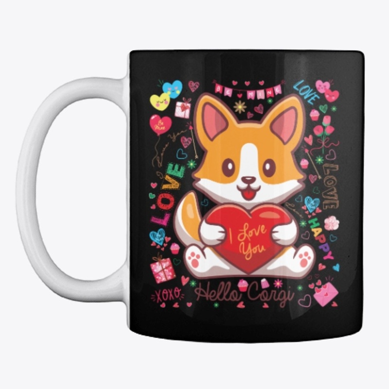 Welsh Corgi Love Notes Valentine Gifts