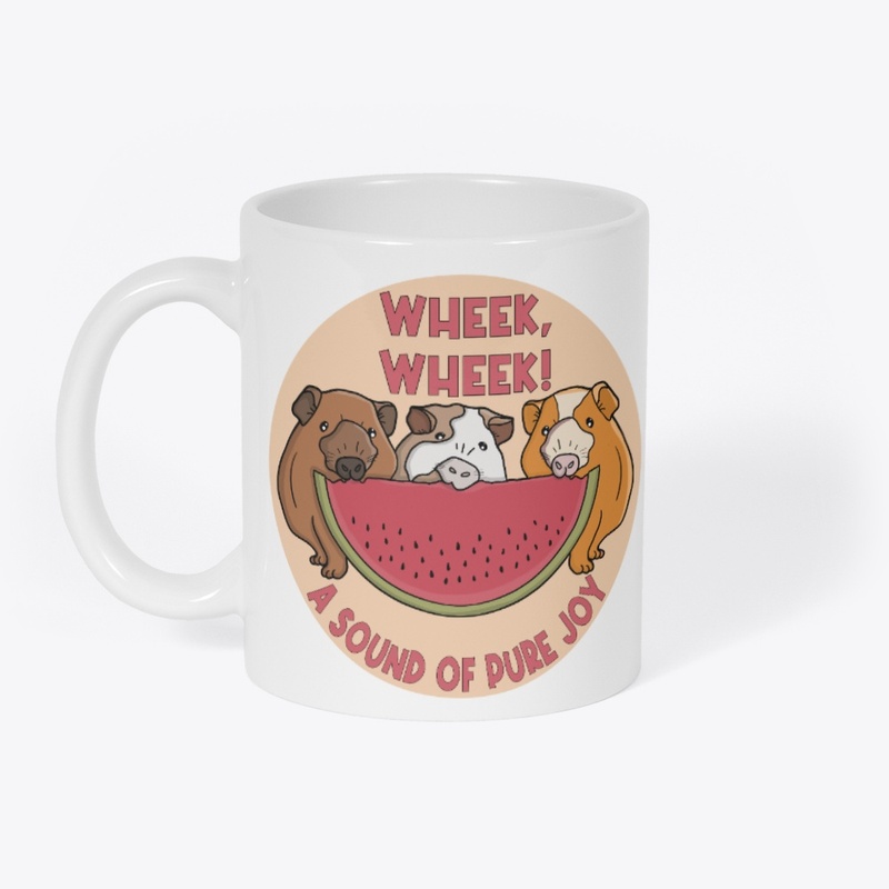 Wheek, wheek! A sound of pure joy