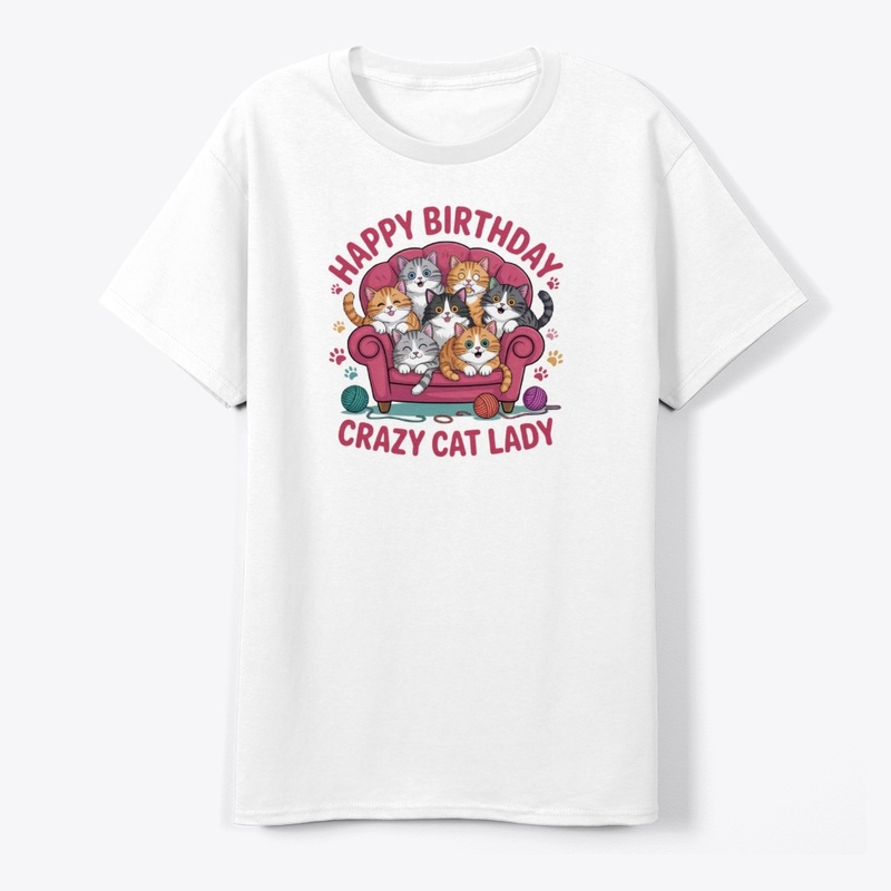 HBD Crazy Cat Lady