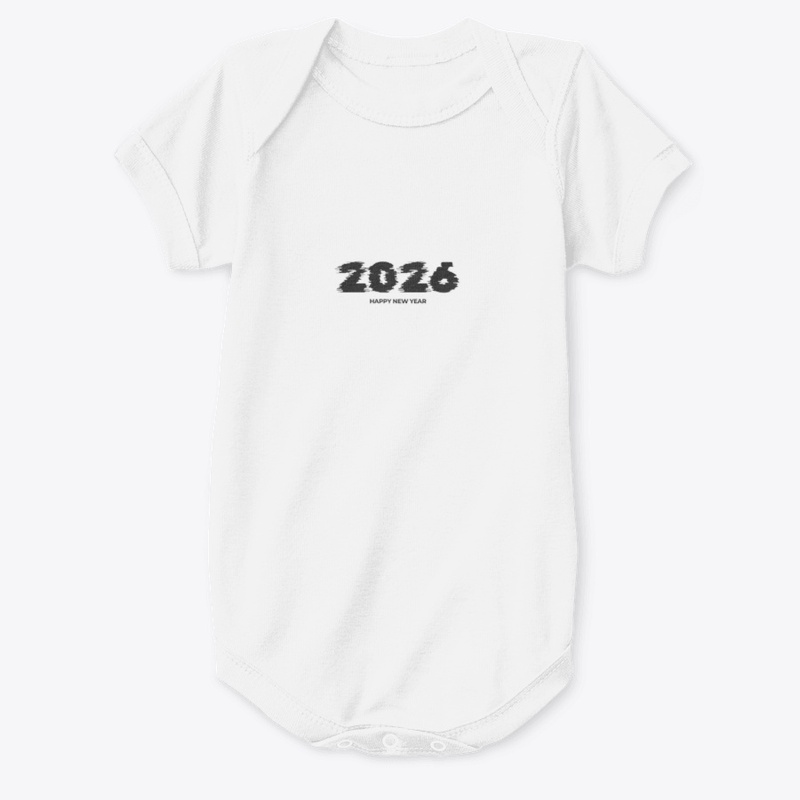 2026 happy new year creative design