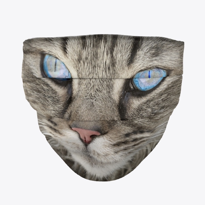 Summer Cat Face Mask