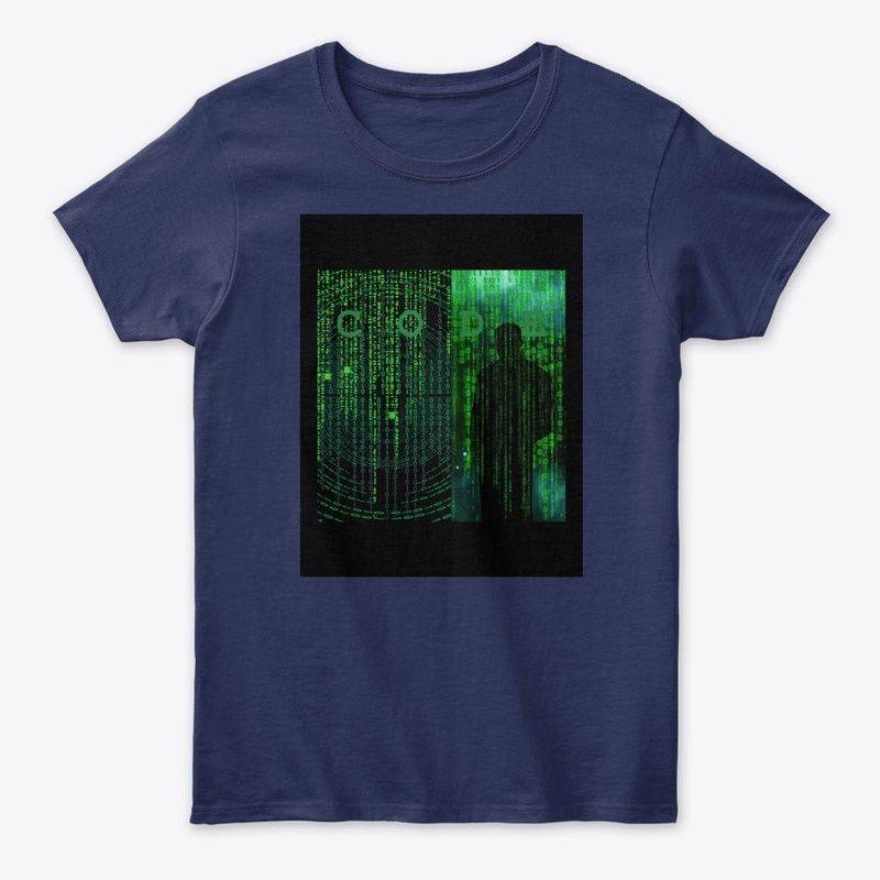 Green Minimalist Typography T Shirt