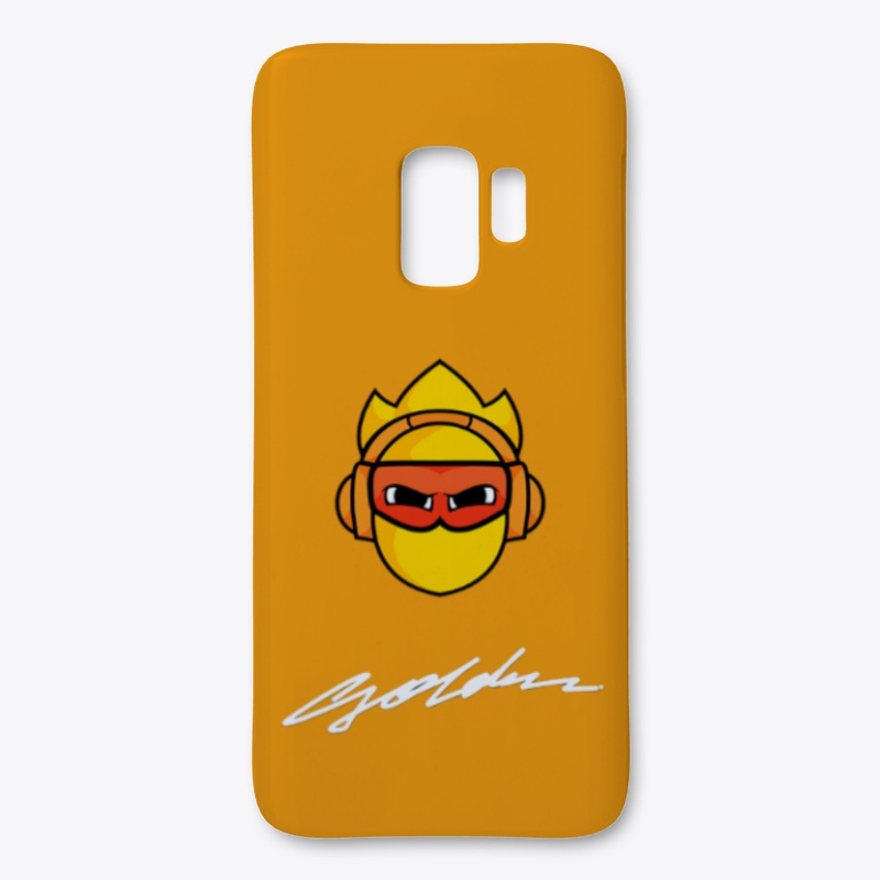 Official GOLDEN Logo Signed Samsung Case