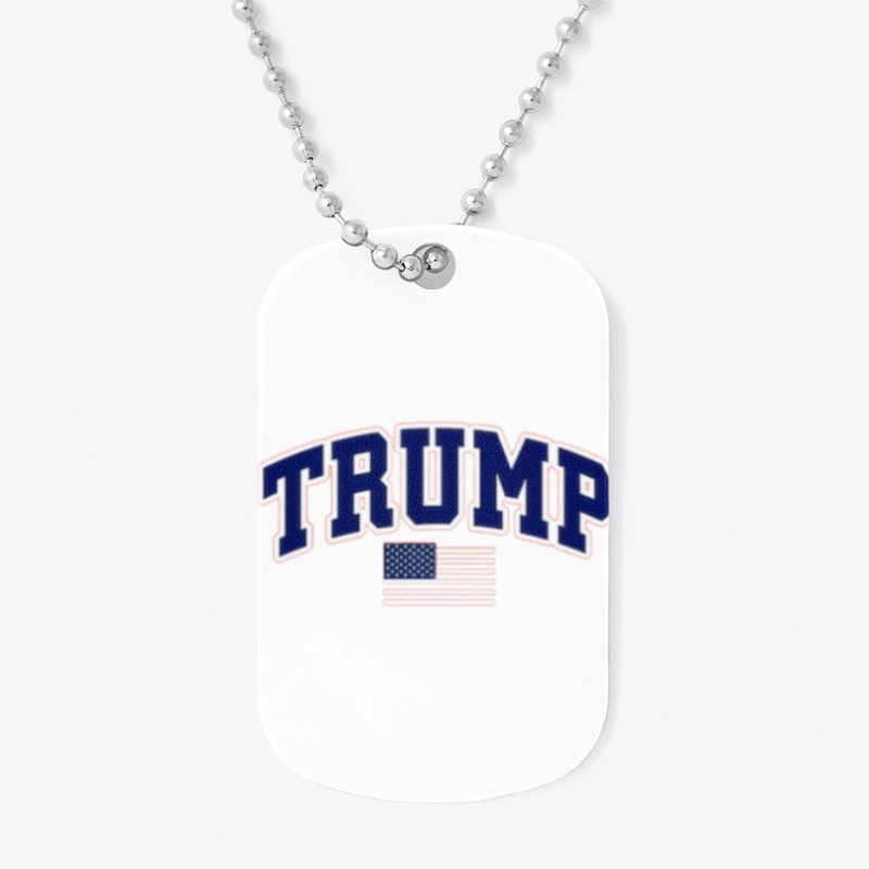Trump and Flag