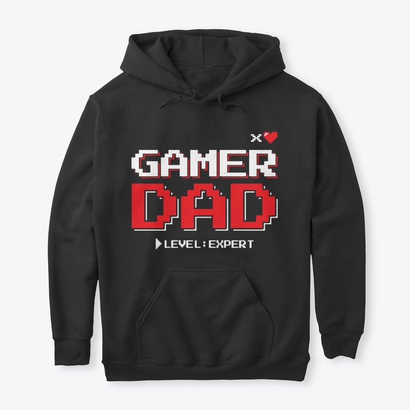 Retro Gamer - 8 Bit Pixel - Gamer Dad